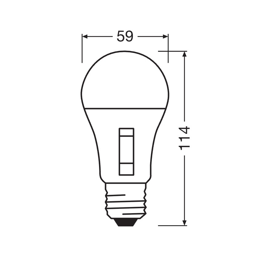 Ampoule LED dimmable CLASSIC A60 E27/13W/230V 2700/3000/4000/6500K - Osram