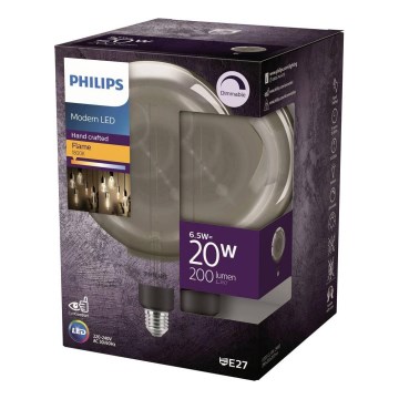 Ampoule LED dimmable FILAMENT G200 E27/6,5W/230V 1800K