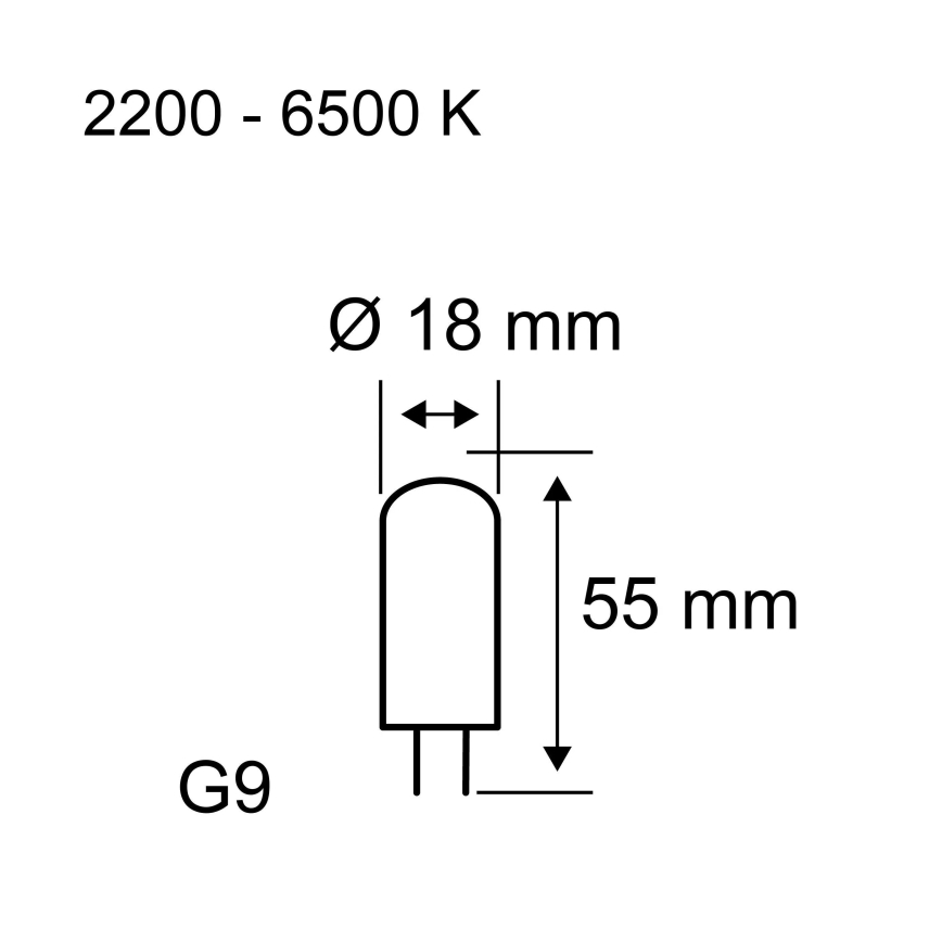 Ampoule LED dimmable G9/4W/230V 2200-6500K - Paulmann 28820