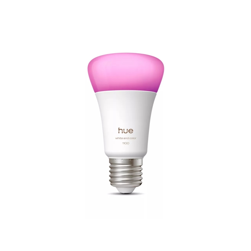 Ampoule LED dimmable Philips Hue WHITE AND COLOR AMBIANCE E27/8,1W/230V 1000-20000K