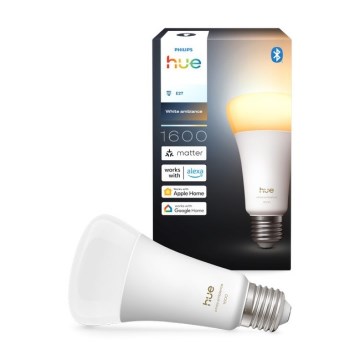 Ampoule LED dimmable Philips Hue WHITE AMBIANCE E27/11,8W/230V 1000-20000K