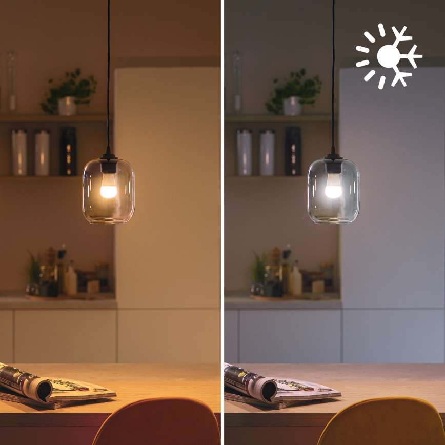 Ampoule LED RGB dimmable Philips SMART P45 E14/4,9W/230V 2200-6500K IRC 90