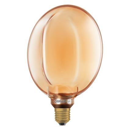 Ampoule LED dimmable VINTAGE E27/4W/230V 1800K dorée - Osram