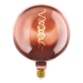 Ampoule LED dimmable VINTAGE G200 E27/4W/230V 1600K cuivrée - Eglo 110097