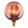 Ampoule LED dimmable VINTAGE G200 E27/4W/230V 1600K cuivrée - Eglo 110097