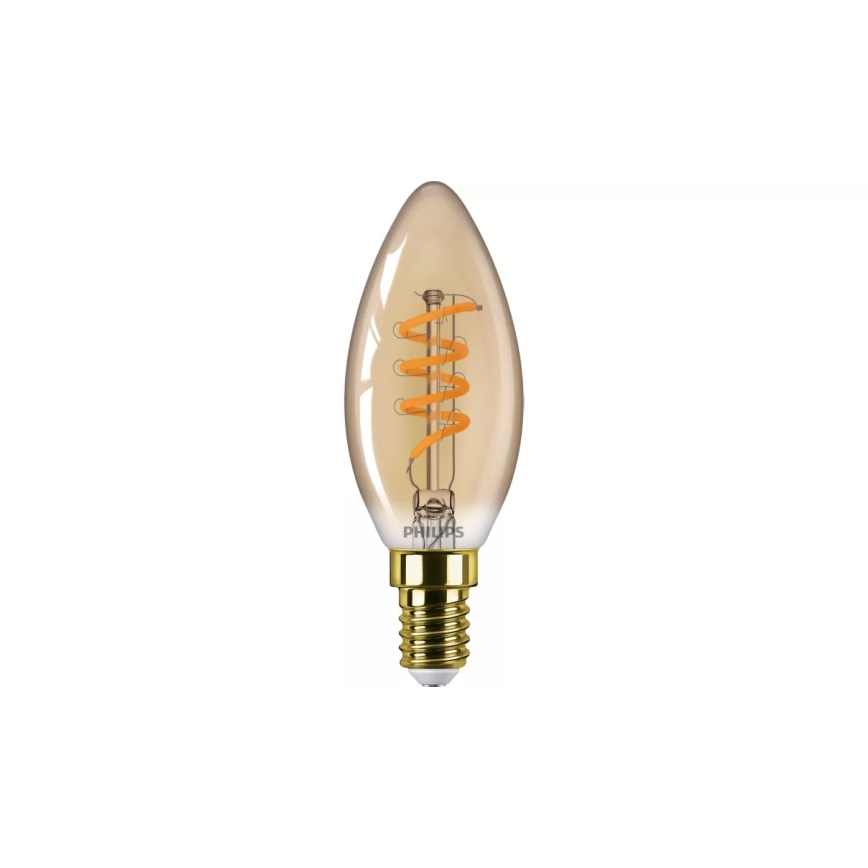 Ampoule LED dimmable VINTAGE Philips E14/2,5W/230V 1800K
