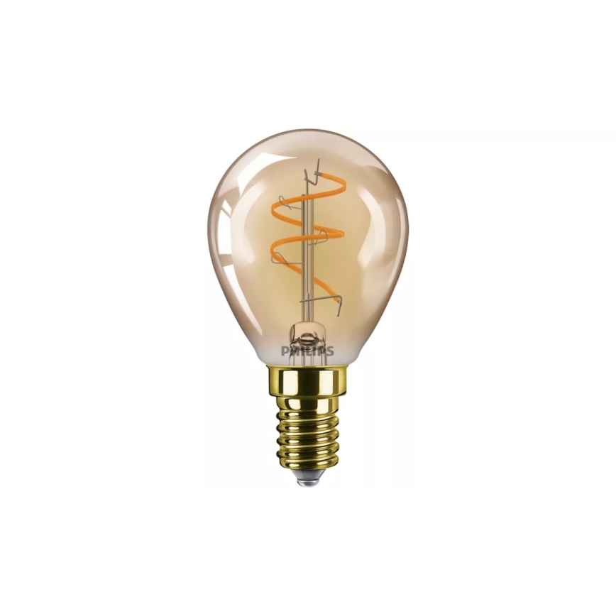 Ampoule LED dimmable VINTAGE Philips P45 E14/2,7W/230V 1800K