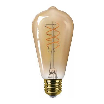 Ampoule LED dimmable VINTAGE Philips ST64 E27/7,3W/230V 2200K IRC 90