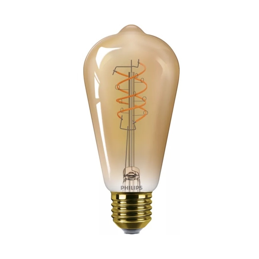 Ampoule LED dimmable VINTAGE Philips ST64 E27/7,3W/230V 2200K IRC 90