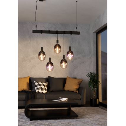 Ampoule LED dimmable VINTAGE T120 E27/4W/230V 1800K violette - Eglo 110226