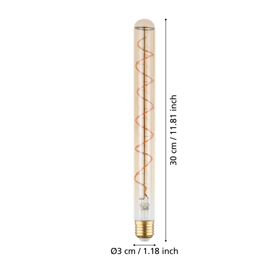Ampoule LED dimmable VINTAGE T30 E27/4W/230V 1600K - Eglo 110297