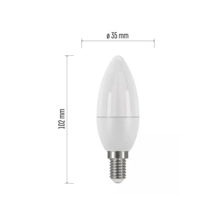 ampoule LED E14/4,2W/230V 2700K CRI 94 Ra