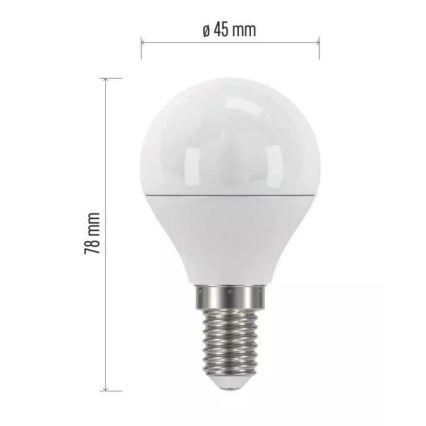 ampoule LED E14/4,2W/230V 2700K CRI 94 Ra