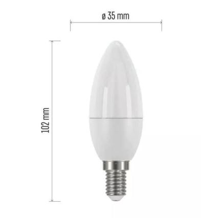 ampoule LED E14/4,2W/230V 4000K CRI 94 Ra