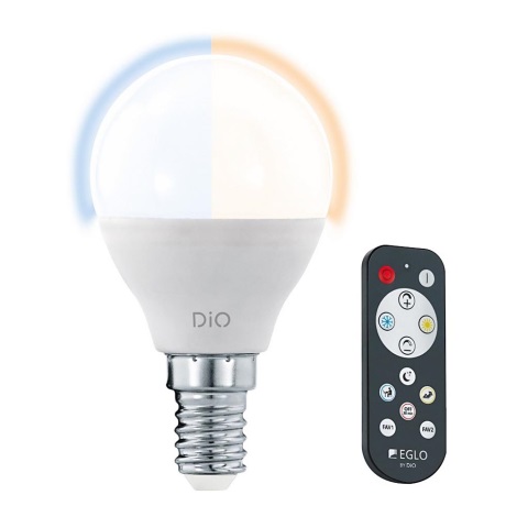 Ampoule LED E14/5W/230V 2700K-6500K + télécommande - Eglo