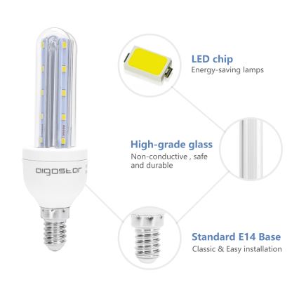 Ampoule LED E14/6W/230V 6500K - Aigostar