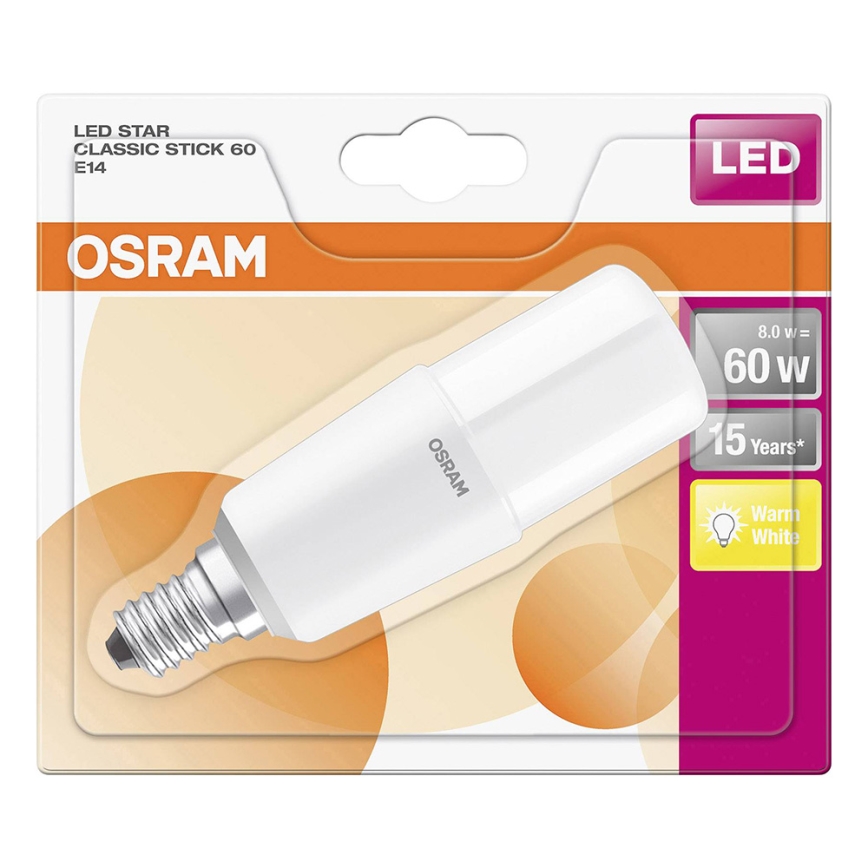 Ampoule LED E14/8W/230V 2700K - Osram