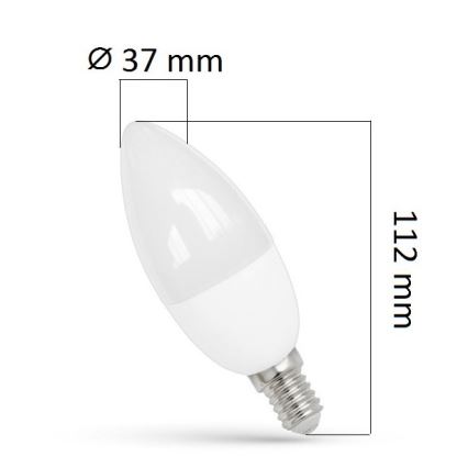 Ampoule LED E14/8W/230V 3000 K