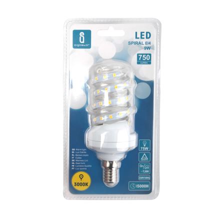 Ampoule LED E14/9W/230V 3000K - Aigostar