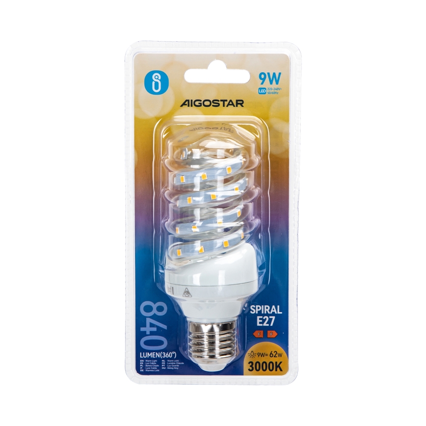 Ampoule LED E14/9W/230V 6500K - Aigostar