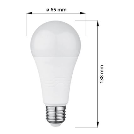 Ampoule LED E27/18W/230V 6000K 2000 lm