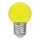 Ampoule LED E27/1W/230V 5500-6500K jaune