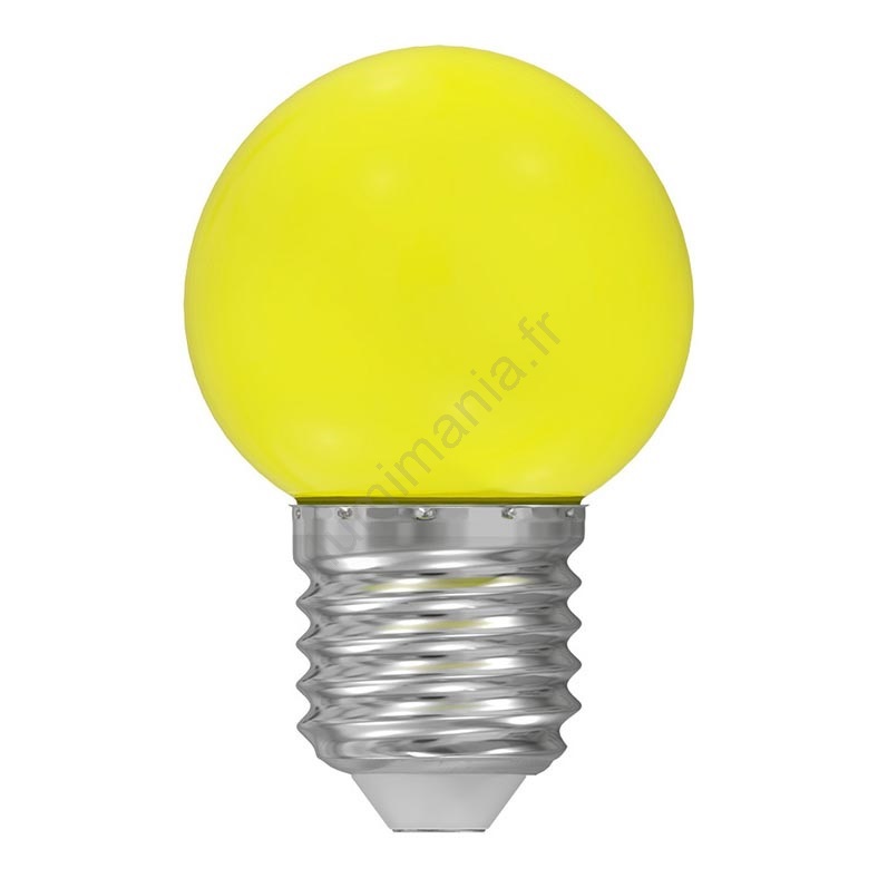 Ampoule LED E27/1W/230V jaune 55006500K Lumimania