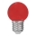 Ampoule LED E27/1W/230V rouge 5500-6500K