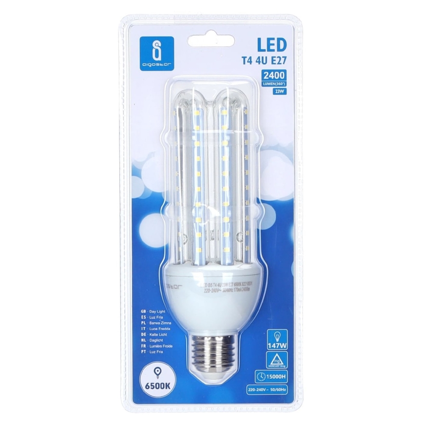 Ampoule LED E27/23W/230V 6500K - Aigostar