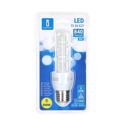 Ampoule LED E27/9W/230V 3000K - Aigostar