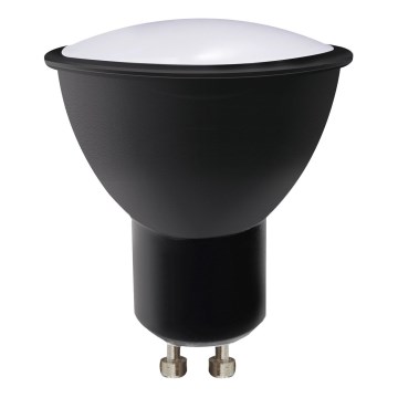 Ampoule LED ECOLINE GU10/8,5W/230V 4000K noir - Brilagi