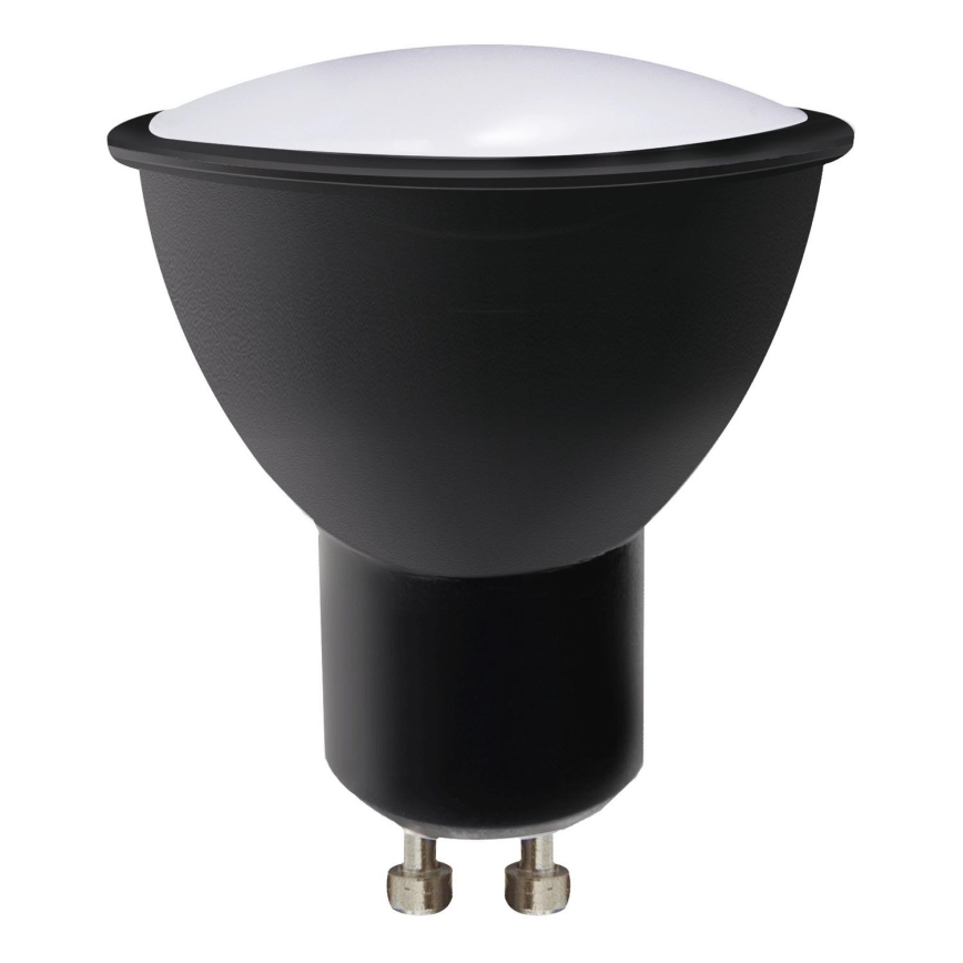 Ampoule LED ECOLINE GU10/8,5W/230V 4000K noir - Brilagi