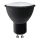 Ampoule LED ECOLINE GU10/8,5W/230V 4000K noir - Brilagi