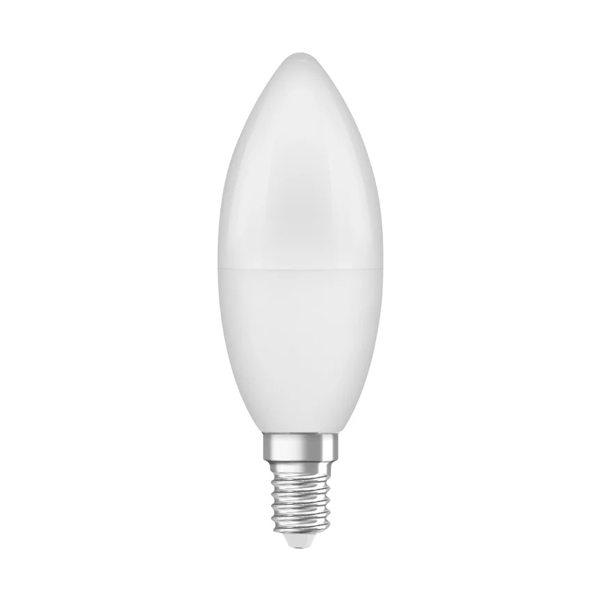 Ampoule LED en plastique recyclé B39, culot E14, 7,5 W, 230 V, 2700 K - Osram
