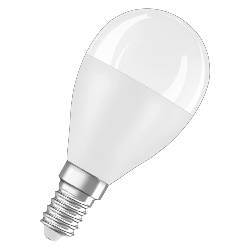Ampoule LED en plastique recyclé P45 E14/7,5W/230V 2700K - Osram