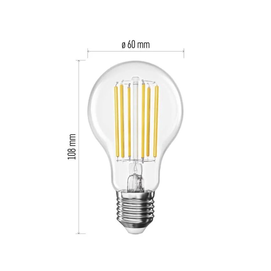 Ampoule LED FILAMENT A60 E27/7,2W/230V 4000K
