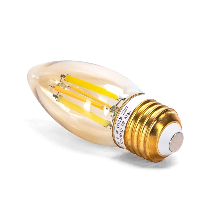 Ampoule à intensité variable LED FILAMENT MESH Smart C35 E27/4,5W/230V 2700-6500K - Aigostar