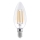 Ampoule LED filament C37, culot E14, 6 W, 230 V, 3000 K