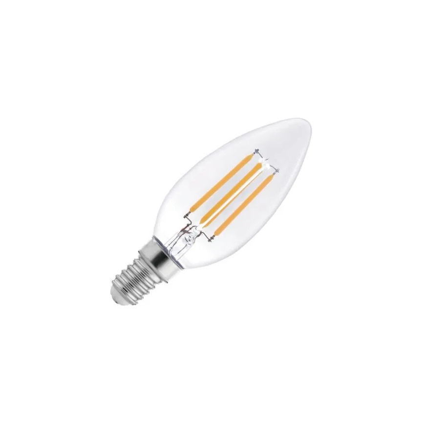 Ampoule LED filament C37, culot E14, 6 W, 230 V, 3000 K