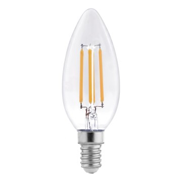Ampoule LED Filament C37 E14/6W/230V 4000K