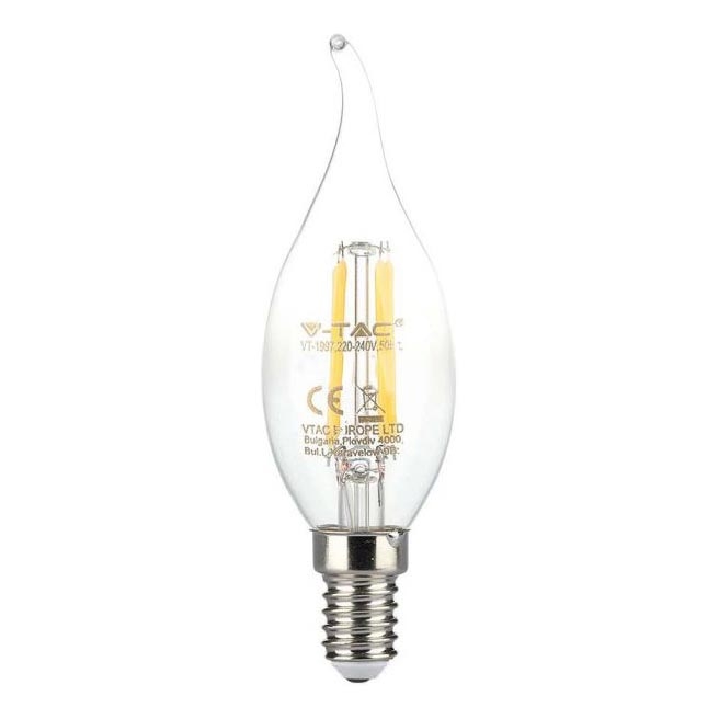 Ampoule LED filament E14/4W/230V 3000K