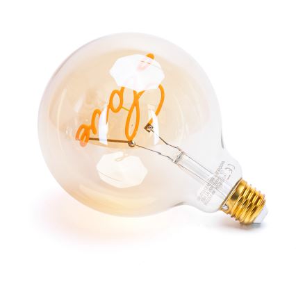 Ampoule LED FILAMENT E27/4W/230V 1800K amour - Aigostar