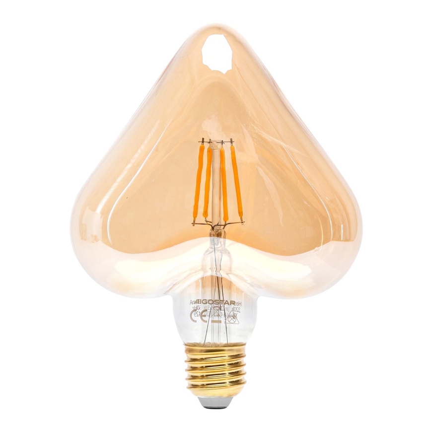 Ampoule LED FILAMENT E27/4W/230V 1800K cœur - Aigostar