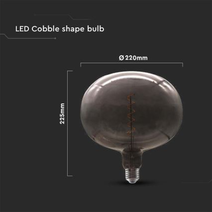 Ampoule LED FILAMENT E27/4W/230V