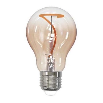 Ampoule LED FILAMENT SHAPE A60 E27/4W/230V 1800K marron