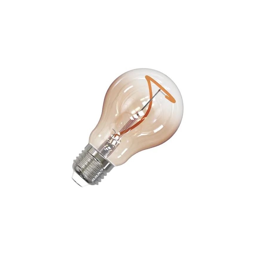 Ampoule LED FILAMENT SHAPE A60 E27/4W/230V 1800K marron