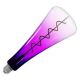 Ampoule LED FILAMENT SHAPE T110 E27/5W/230V 1800K violet
