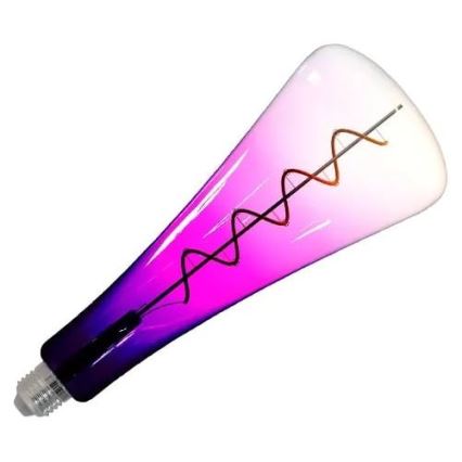 Ampoule LED FILAMENT SHAPE T110 E27/5W/230V 1800K violet