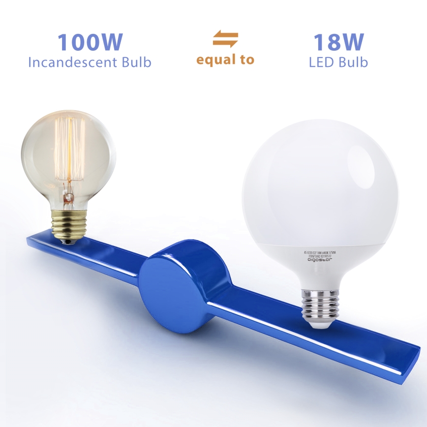 Ampoule LED G120 E27/18W/230V 6500K - Aigostar