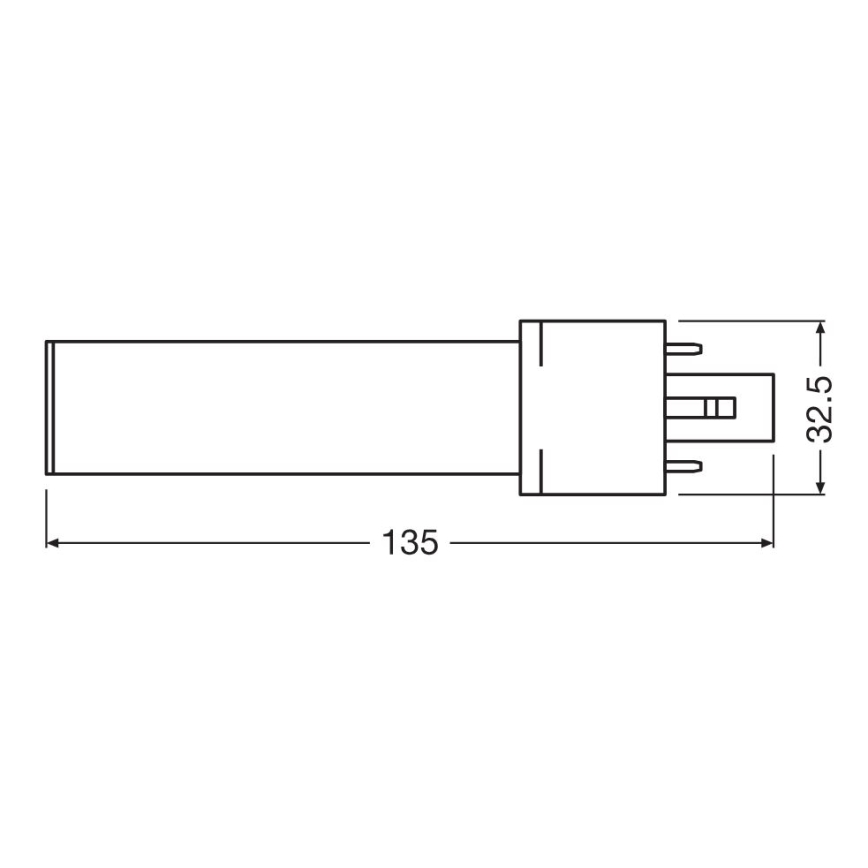 Ampoule LED G23/3,5W/230V 4000K - Osram